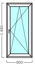 окно оп 125 {vI} в1 800х1680 {4м1-24-4м1 32мм}