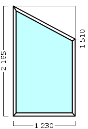 окно опс 78 {x} в1 1230х2165 правое {4м1-24-4м1 32мм}