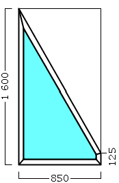 окно опс 35 {x} в2 850х1600 правое {4м1-10-4м1-10-4м1 32мм}