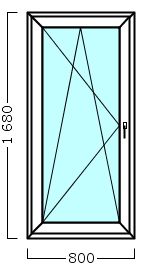окно оп 125 {|v} в2 800х1680 {4м1-10-4м1-10-4м1 32мм}