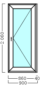 дверь дпв 01 {<} в2 с 2060х900 правая {4м1-10-4м1-10-4м1 32мм}