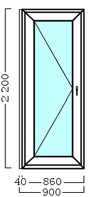 дверь дпв 32 {>} в2 с 2200х900 левая {4м1-10-4м1-10-4м1 32мм}