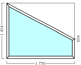 окно опс 79 {x} в2 1730х1424 правое {4м1-10-4м1-10-4м1 32мм}