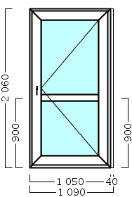 дверь дпв 02 {<-} в2 с 2060х1090 правая {4м1-10-4м1-10-4м1 32мм}